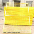 HDG or Galvanized and PVC powder coated in wire mesh fence